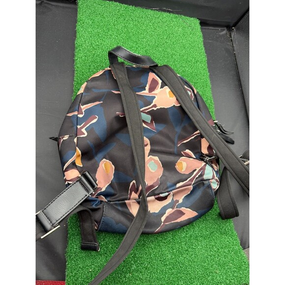 Kate Spade New York Black Paper Rose Dawn Nylon Backpack Medium - Picture 3 of 7